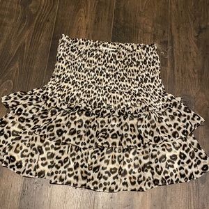 Impeccable Pig Cheetah Print skirt